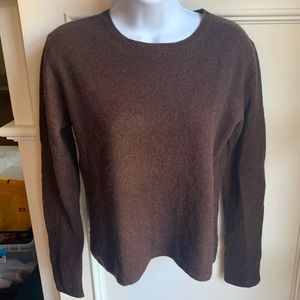 Brown cashmere sweater.  Soft and cozy.